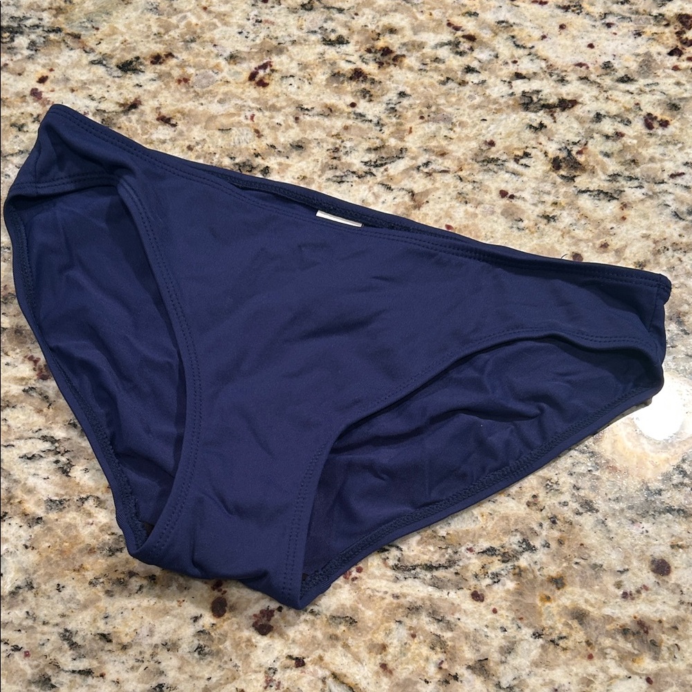 Lauren Ralph Lauren Deep Blue Bikini Swimwear Bottom